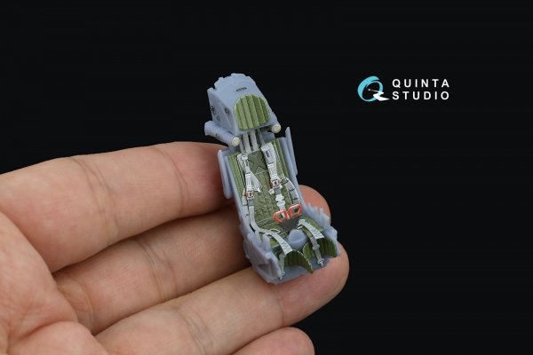 Quinta Studio QR+32039 K-36DM Series2 (late) ejection seat (for MiG-29, MiG-31, Su-27, Su-33, Su-34 aircraft since 2008) (All kits) 1/32