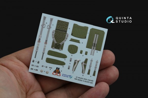 Quinta Studio QR+32039 K-36DM Series2 (late) ejection seat (for MiG-29, MiG-31, Su-27, Su-33, Su-34 aircraft since 2008) (All kits) 1/32