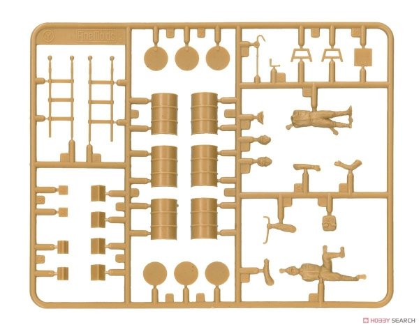 FineMolds 48994 B-339 Buffalo &quot;Japanese Army&quot; w/Ground Crew &amp; Equipment 1/48