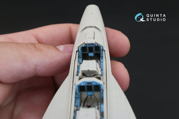 Quinta Studio QD48157 Yak-130 3D-Printed coloured Interior on decal paper (for KittyHawk kit) 1/48