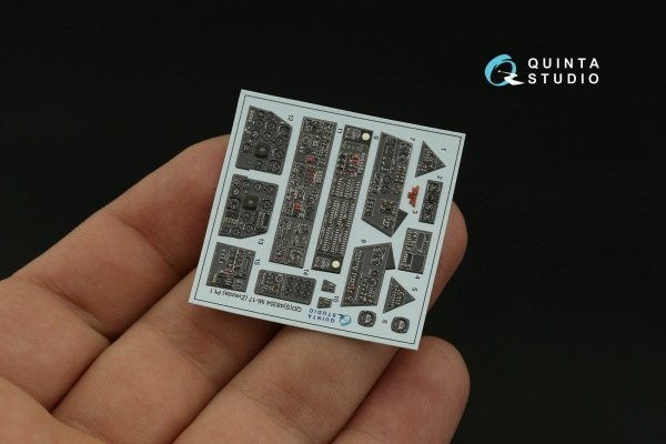 Quinta Studio QDS-48354 Mi-17 (Mi-8MT Export version) 3D-Printed &amp; coloured Interior on decal paper (Zvezda) (Small version) 1/48