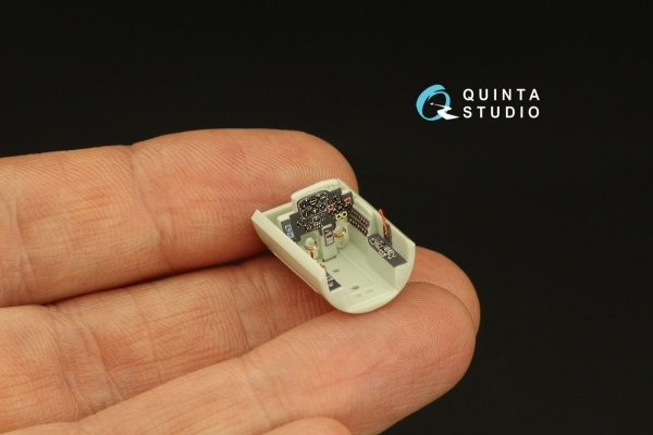 Quinta Studio QD72050 Me-262B-1a/U1 3D-Printed &amp; coloured Interior on decal paper (Revell) 1/72