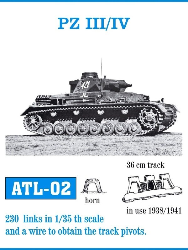 Friulmodel ATL-002 ATL-002 PZ III/IV 1/35