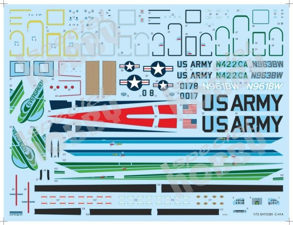 Special Hobby 72385 C-41A 'US Transport Plane' 1/72