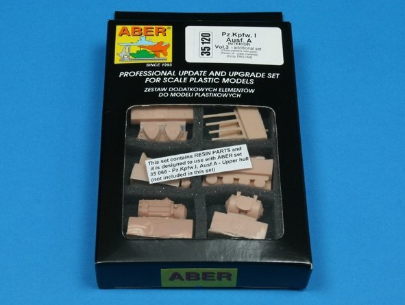 Aber 35120 Panzer IA cz.3 wnetrze (TRI) (1:35)