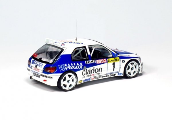 NuNu PN24009 Peugeot 306 MAXi ’96 MONTE CARLO RALLY 1/24