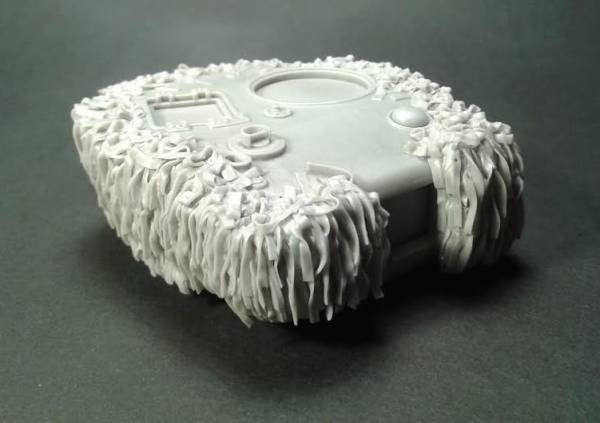 Panzer Art RE35-380 Churchill MkIV turret with hessian net 1/35