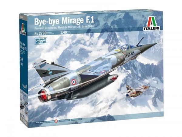 Italeri 2790 BYE-BYE MIRAGE F1 1/48