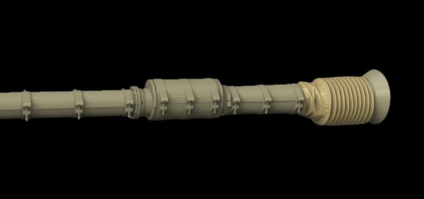 Panzer Art GB35-102 L7 Gun barrel for IDF Shot Kal “Dalet” tank 1/35