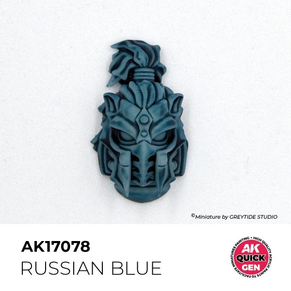 AK Interactive AK17078 RUSSIAN BLUE – QUICK GEN COLOR 18ml