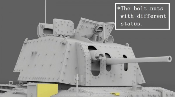 Gecko Models 35GM0005 KREUZER PZ.PKFW.MK.II,742(e),(A10) W/ INTERIOR (1:35)