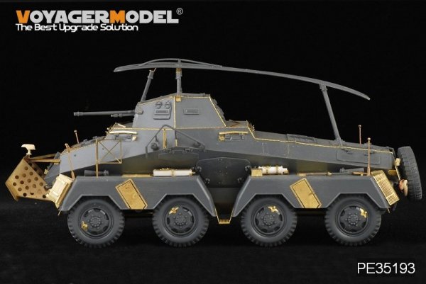 Voyager Model PE35193 WWII German Sd.Kfz.232 8 ROD early version for TAMIYA Kit 1/35