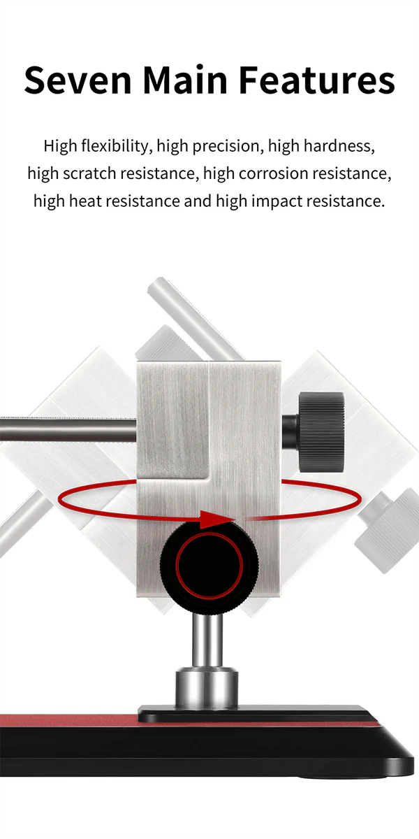 DSPIAE AT-TVAB Precision Stainless Steel Clamp Vise