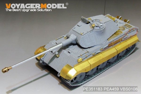 Voyager Model PE351183 WWII German King Tiger (Porsche Turret)（For DRAGON/ZVEZDA kit) 1/35
