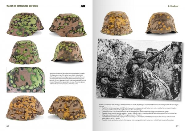 AK Interactive AK130008 WAFFEN-SS CAMOUFLAGE UNIFORMS BY WERNER PALINCKX ( English )