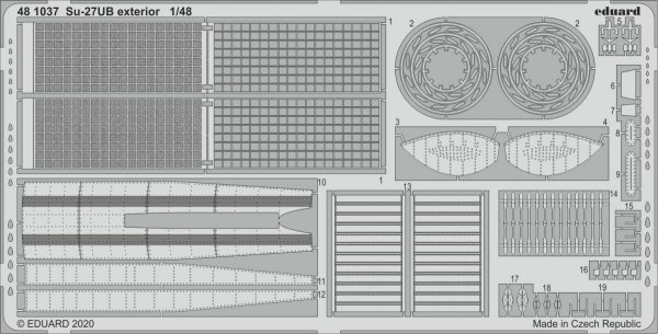 Eduard BIG49274 Su-27UB  for Kitty Hawk 1/48