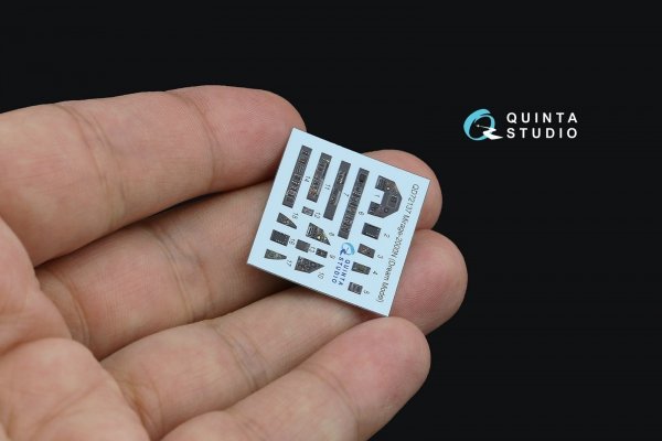 Quinta Studio QD72137 Mirage 2000N 3D-Printed coloured Interior on decal paper (Dream Model) 1/72