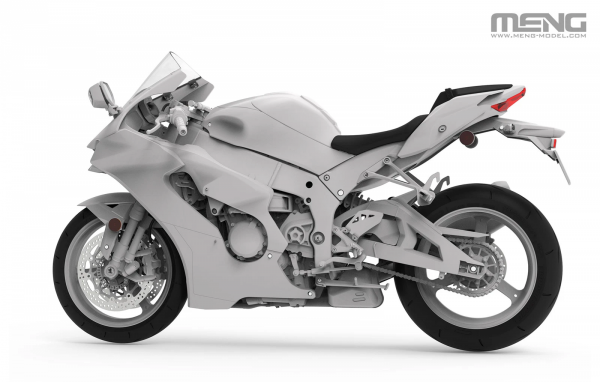 Meng Model MT-007 Kawasaki Ninja ZX-10R 1/9