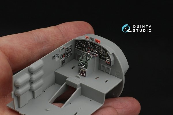 Quinta Studio QD48561 Boeing B-17G 3D-Printed &amp; coloured Interior on decal paper (HK models) 1/48