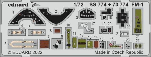 Eduard SS774 FM-1 ARMA HOBBY 1/72
