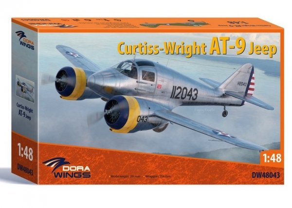 Dora Wings 48043 Curtiss-Wright AT-9 Jeep 1/48