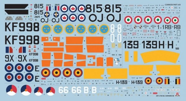 Italeri 2736 HARVARD Mk.IIA (1:48)