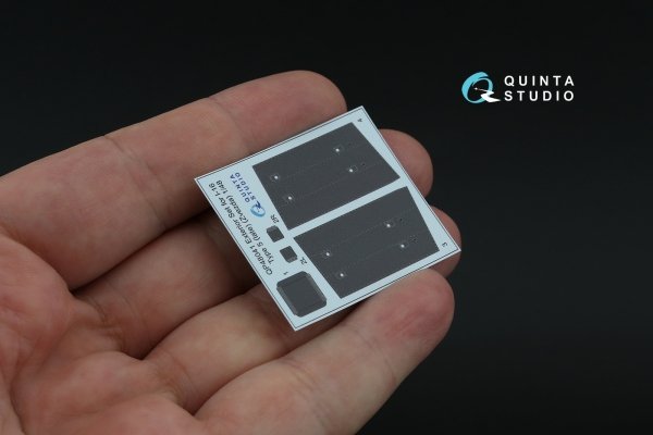 Quinta Studio QP48041 I-16 Type 5 (late) Exterior set (Zvezda) 1/48