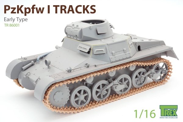 T-Rex Studio TR86001 PzKpfw I Tracks Early Type for Ausf.A only 1/16