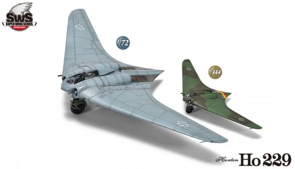 Zoukei-Mura SWS7201 Ho 229 Horten 1/72 &amp; 1/144