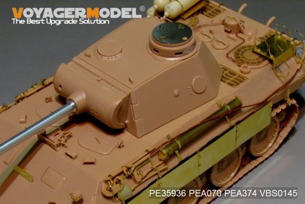 Voyager Model PE35936 WWII German Panther D w/&quot;Stadtgas&quot; Fuel Tanks Basic For MENG TS-038 1/35