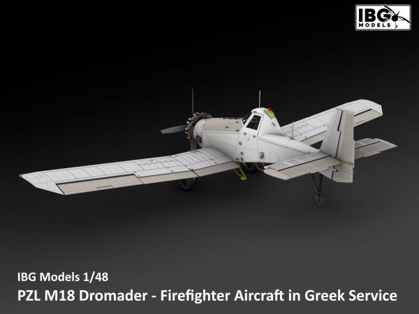 IBG 48004 PZL M18 Dromader - Firefighter Aircraft in Greek Service 1/48