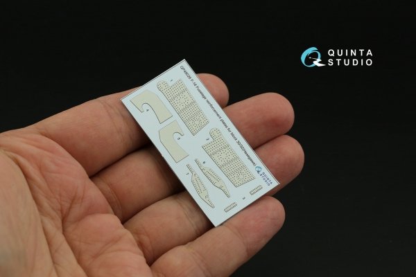 Quinta Studio QP48026 F-16 block 30/32 reinforcement plates (Hasegawa) 1/48