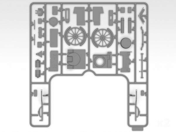 ICM 35415 Gulaschkanone, field kitchen in the AHN truck 1/35