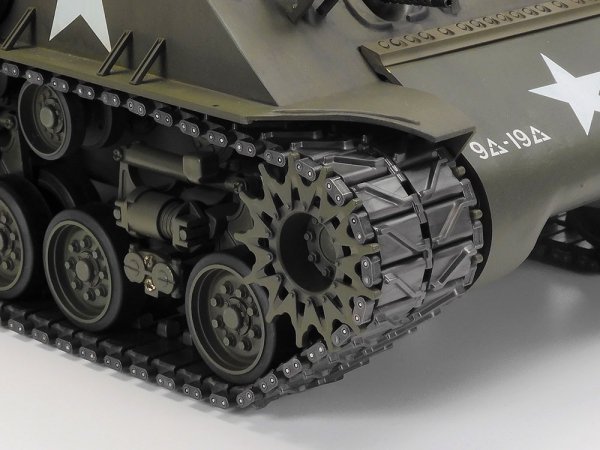 Tamiya 56048 Sherman 105mm Howitzer Mechanical Steering System RC Model 1/16