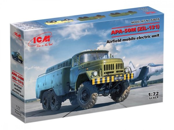 ICM 72815 APA-50М(ZiL-131) Airfield mobile electric unit 1/72