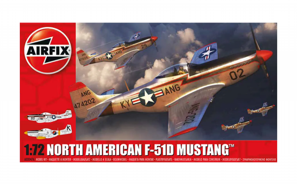 Airfix 02047A North American F-51D Mustang 1/72