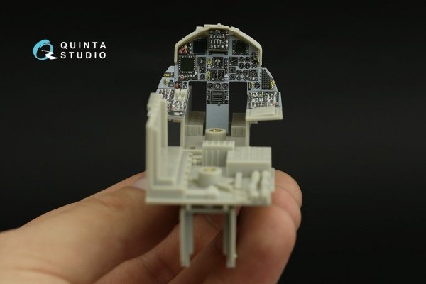 Quinta Studio QDS-32157 F-15C Late/F-15J late 3D-Printed &amp; coloured Interior on decal paper (Tamiya) (small version) 1/32