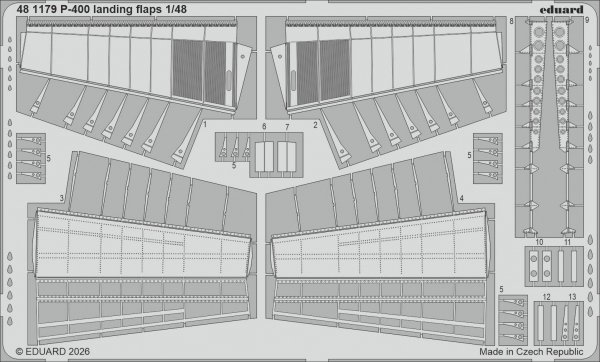 Eduard BIG49472 Bell P-400 Airacobra - Big Ed Set (for Arma Hobby Kits) 1/48