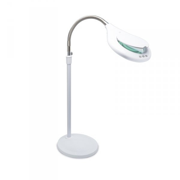 Lightcraft LC8070LED-EU LED Magnifier Lamp with Floor Stand / Lampa powiększająca LED z uchwytem podłogowym