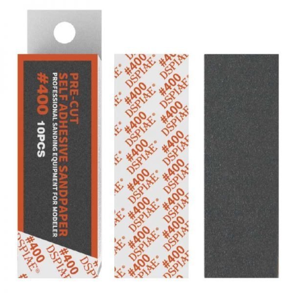 DSPIAE MSP-400 #400 DIE-CUTTING ADHESIVE SANDPAPER /  PAPIER ŚCIERNY SAMOPRZYLEPNY
