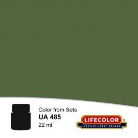 Lifecolor UA485 ERDL Medium Green 22ml