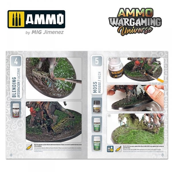Ammo of Mig 6928 AMMO WARGAMING UNIVERSE Book 09 - Foul Swamps (English, Castellano, Polski)