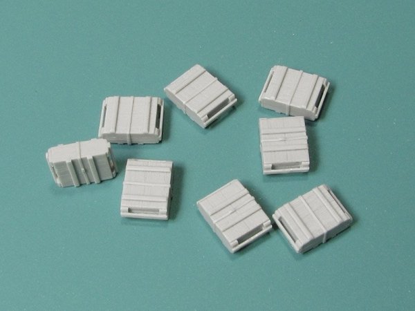 Eureka XXL E-036 Modern Russian Ammo Crates Type II for 7,62mm Ammo (for AK-47 Kalashnikov) 1/35