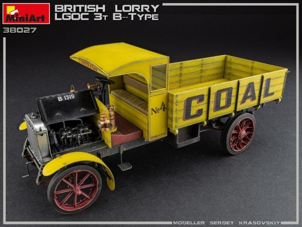 MiniArt 38027 BRITISH LORRY 3T LGOC B-TYPE 1/35