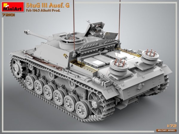 MiniArt 72101 StuG III Ausf. G Feb 1943 Prod. 1/72