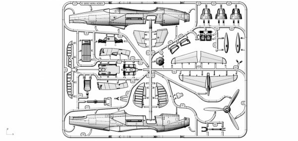 Arma Hobby 40010 P-39Q Airacobra 1/48