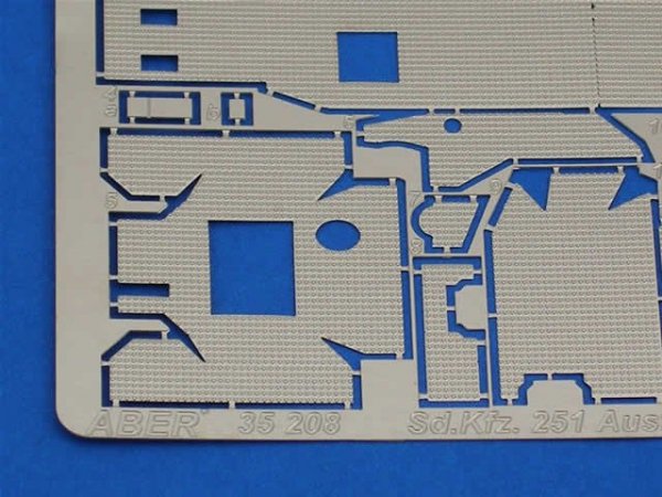 Aber 35208 Armoured personnel carrier Sd.Kfz. 251/1 Ausf. D - vol. 6 - additional set - floor (1:35)