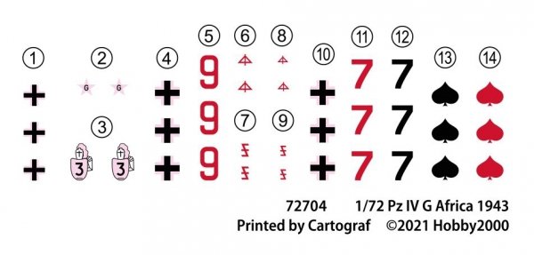 Hobby 2000 72704 Pz.Kpfw.IV Ausf.G North Africa 1943 – DRAGON  + CARTOGRAF1/72