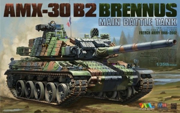 Tiger Model 4604 AMX-30 B2 Brennus MBT 1/35