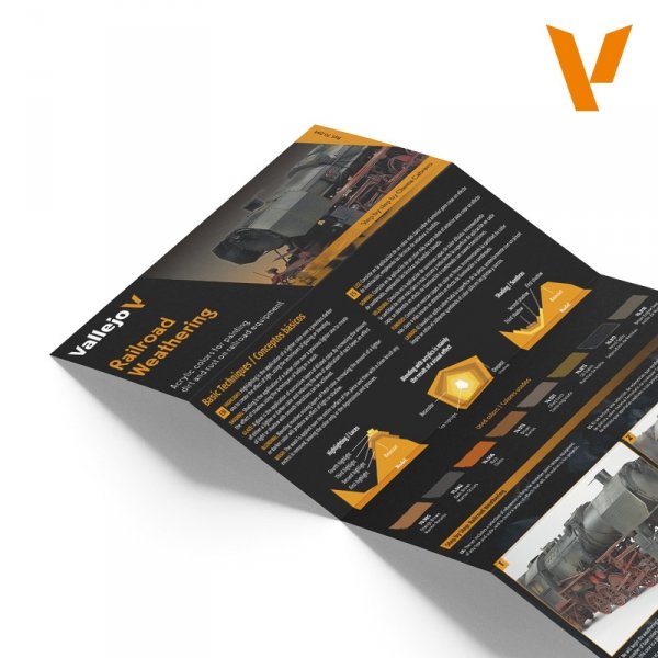 Vallejo 70264 Railroad Weathering Set - Effects Color Series - Model Color Set 8x18ml